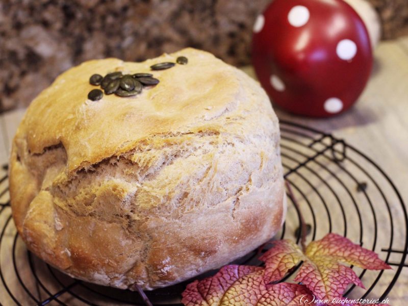 Weisses Kürbiskernbrot