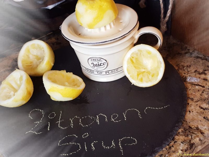 Zitronen-Sirup