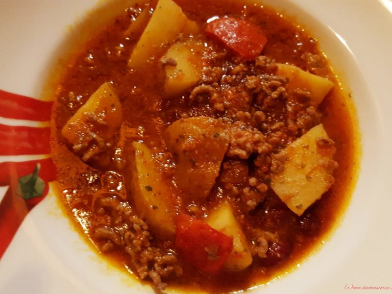 Hackfleisch-Eintopf aus dem Cookeo