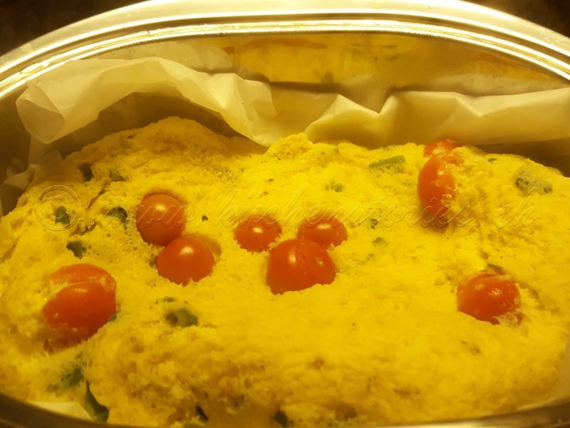 Fritatta mit Tomaten