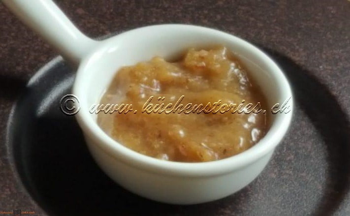 Birnen-Vanille-Fruchtmus