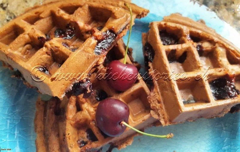 Kirschwaffeln - Küchenstories - Cook &amp; Write