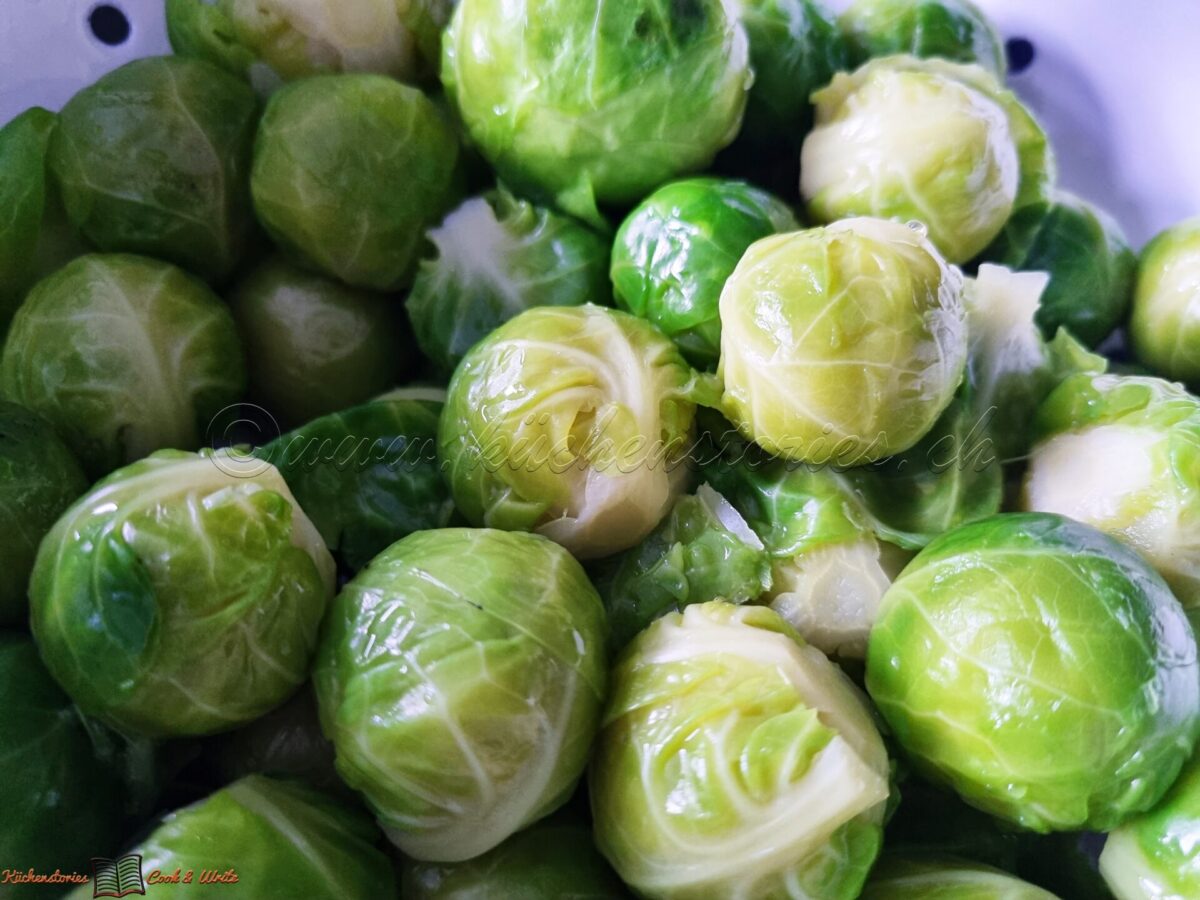 Rosenkohltarte mit Speck - Küchenstories - Cook &amp; Write